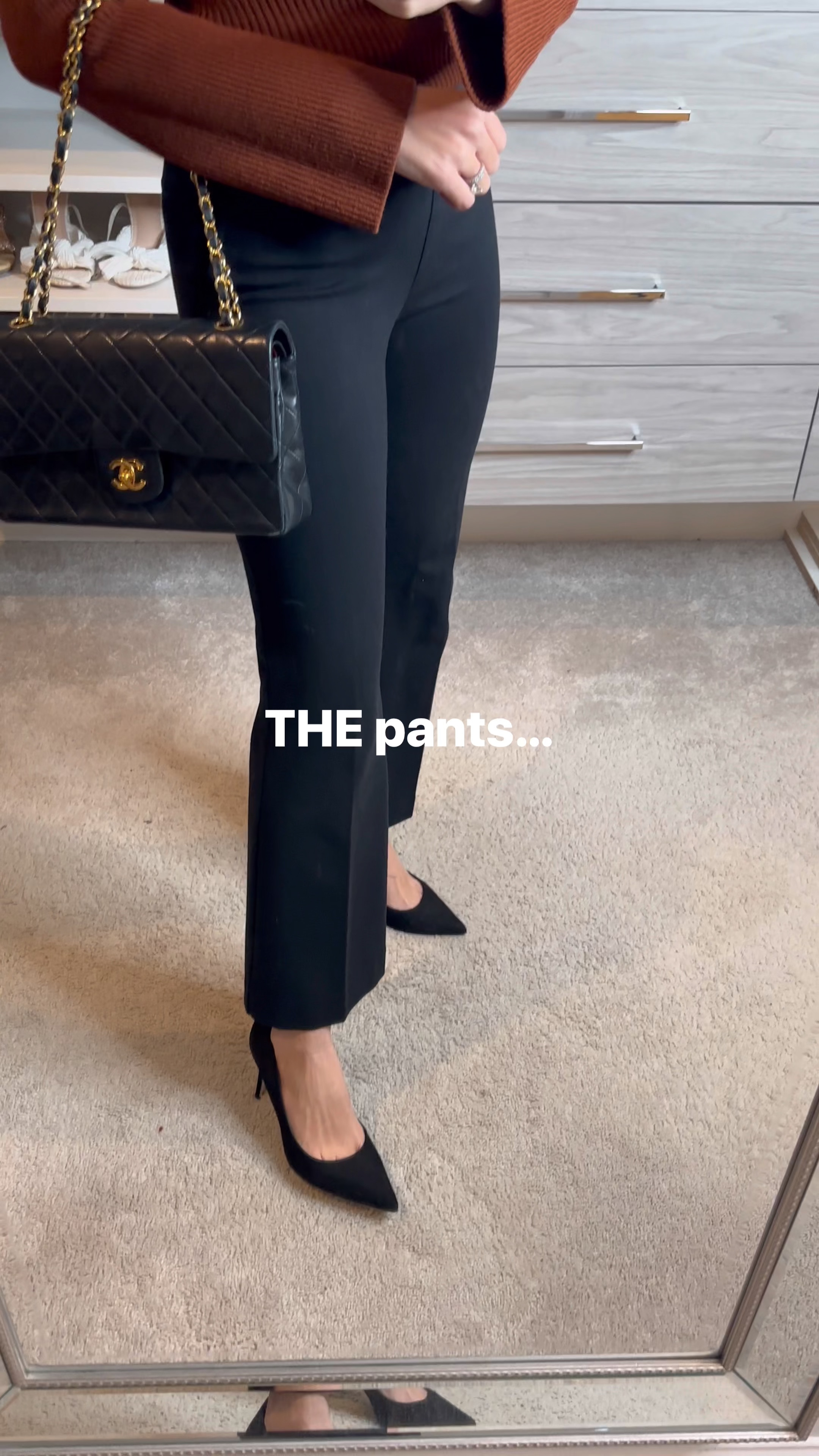 Wearing size small in the black pants for work and date night outfits 

discount code spanx: celinexspanx 

#LTKWorkwear #LTKStyleTip