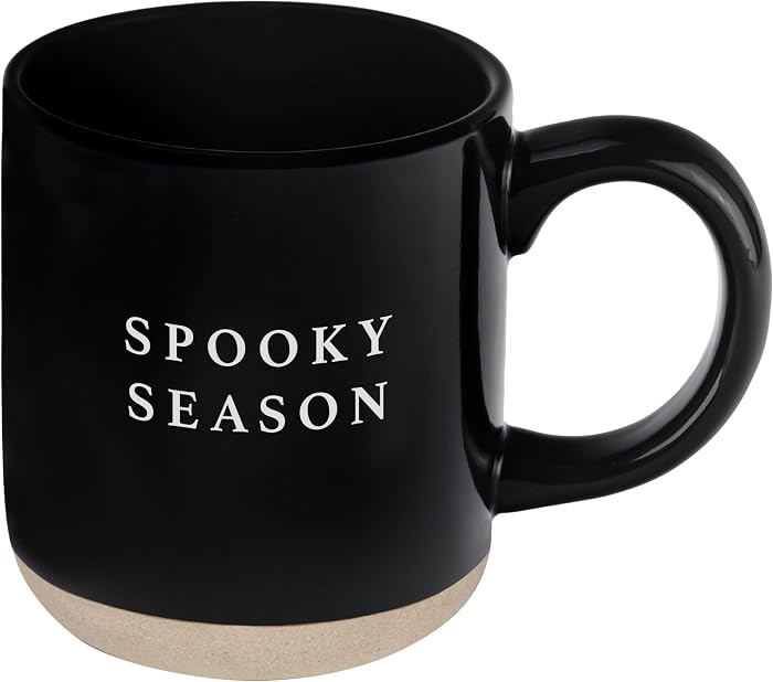 Sweet Water Decor Halloween Coffee Mug - Spooky Coffee Mug for Halloween - Durable Stoneware Mug for Tea & Cocoa - Perfect Fall Mugs for Morning Brew & Cozy Nights - Spooky Season Design Mug 14oz | Amazon (US)