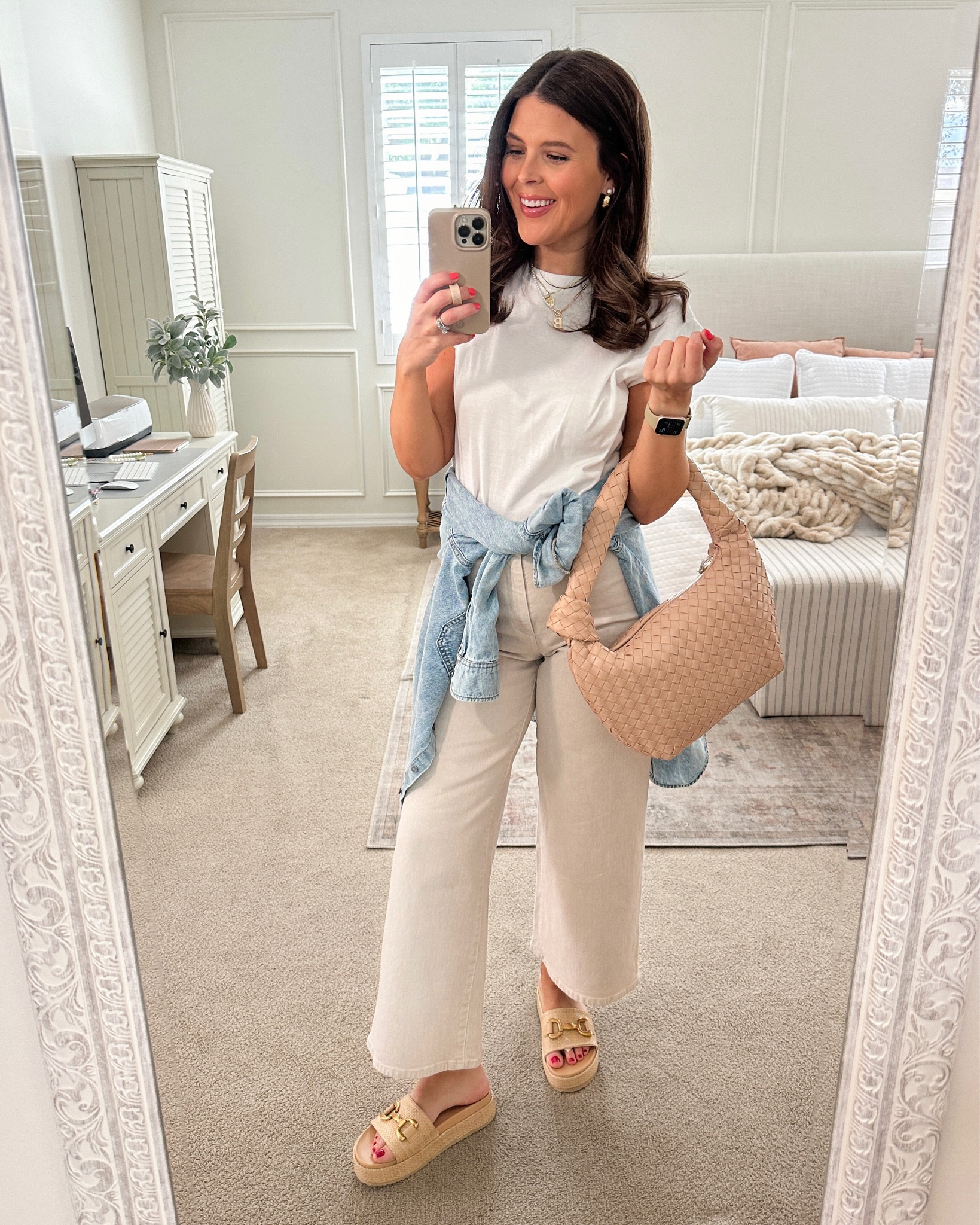 Target Circle Week A New Day Extended Shoulder Tee and Universal Thread Sailor Pants Agnes Platform Sandals 

#LTKfindsunder50 #LTKsalealert #LTKxTarget