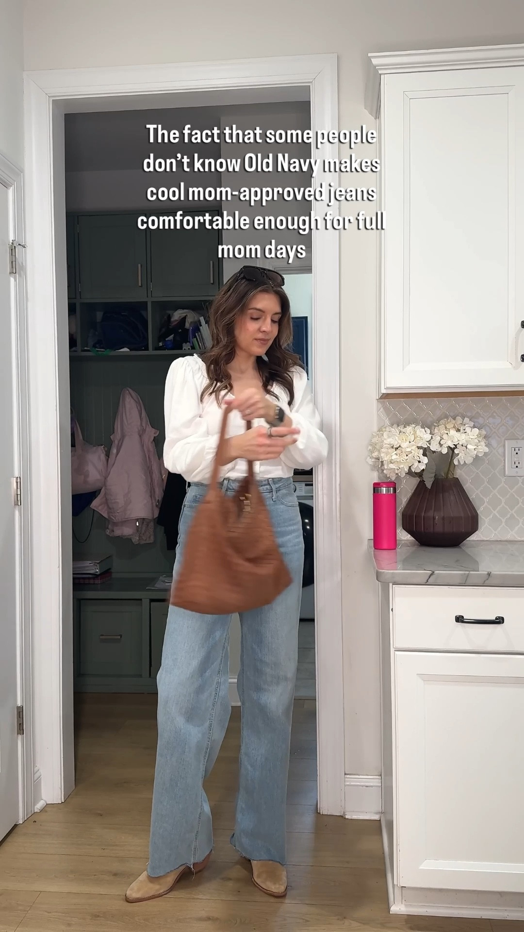 My go-to comfortable jeans that also just look good on. I’m 5’7” and I wear a size 2 tall length. If in between, size down (especially in this lighter wash.) I also own medium blue (more tts), and dark wash (more tts). Currently on sale!

#LTKOver40 #LTKSaleAlert #LTKTall