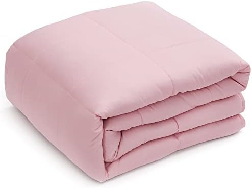 TOPCEE Weighted Blanket (15lbs 48"x72" Twin Size) Cooling Breathable Heavy Blanket Microfiber Mat... | Amazon (US)