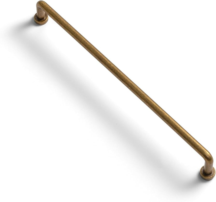 Goo-Ki 6 Pack 10'' Center to Center Antique Brass Cabinet Bar Pulls Vintage Drawer Handles Closet... | Amazon (US)