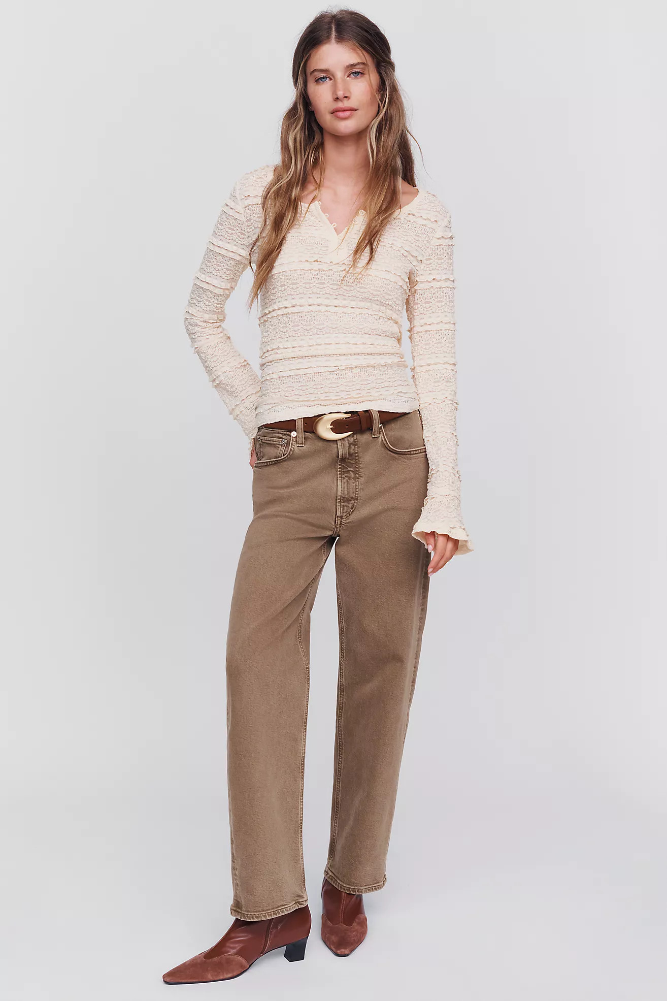 Citizens of Humanity Palma High-Rise Straight Jeans | Anthropologie (US)