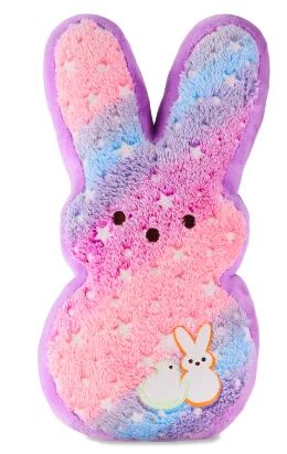 Peeps  16" Purple Rainbow Glow in the Dark Bunny with Stars - Easter Holiday Gift Soft Plush Toy | Walmart (US)