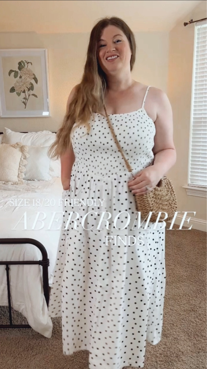 A few size 18/20 friendly Abercrombie finds! 

#LTKFindsUnder100 #LTKPlusSize #LTKMidsize