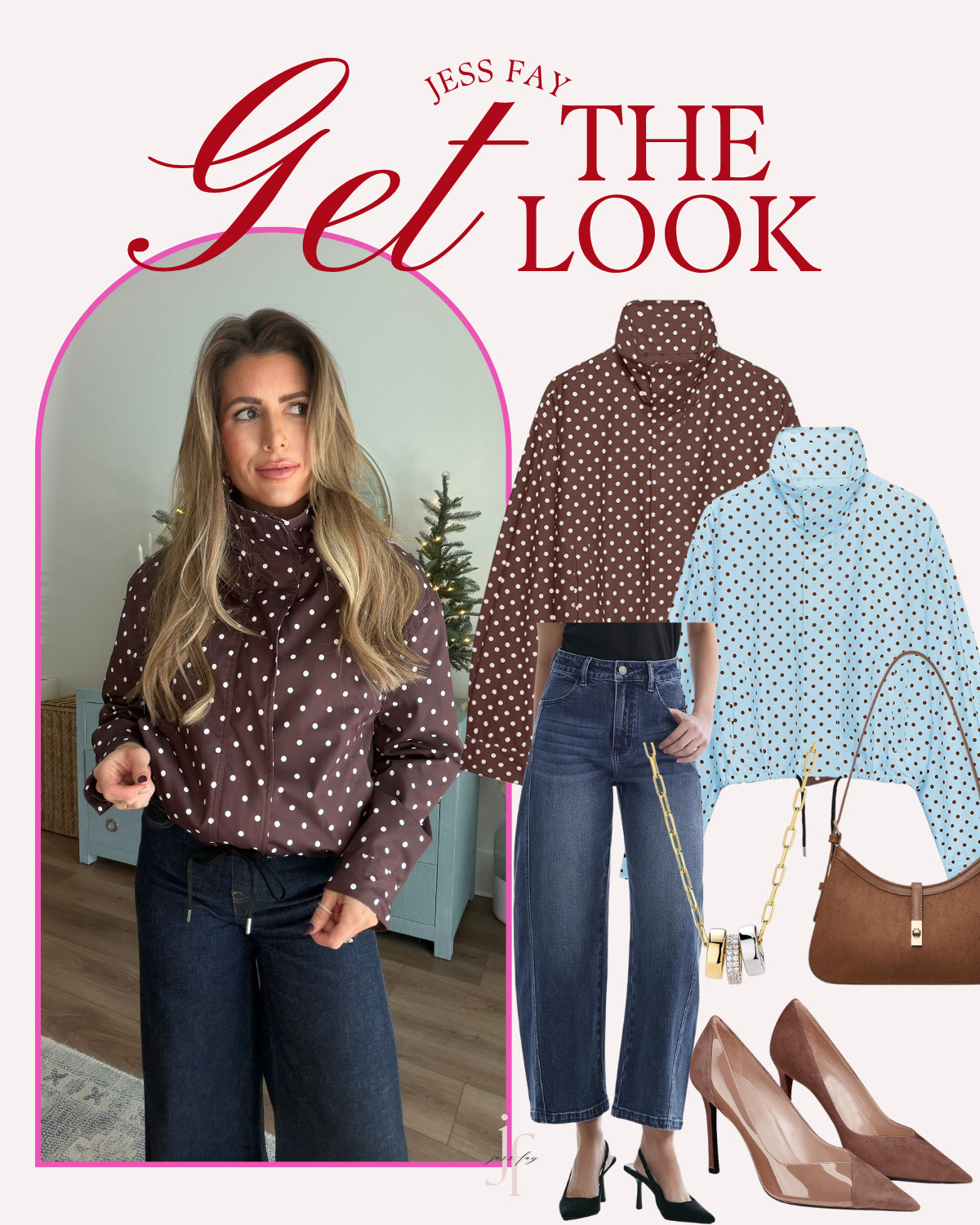 Playful and chic! These polka dot jackets are so fun and stylish. Pair with jeans and heels for an easy chic look.

polka dot jacket, casual chic, fun fashion, chic style, everyday outfits, jess fay 

 #LTKPetite