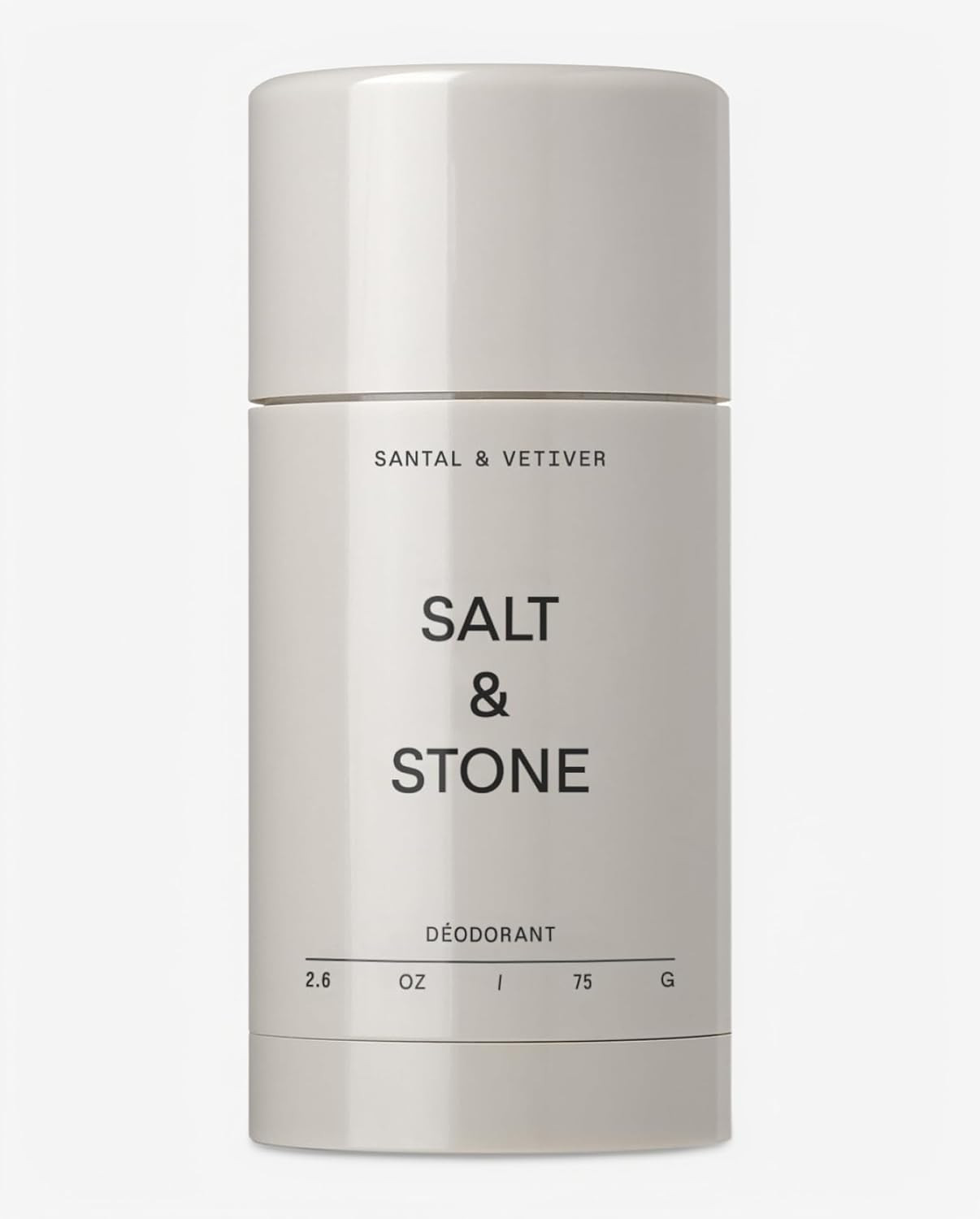 Salt & Stone Aluminum-Free Deodorant, Women & Men Santal & Vetiver 2.6 oz | Amazon (US)