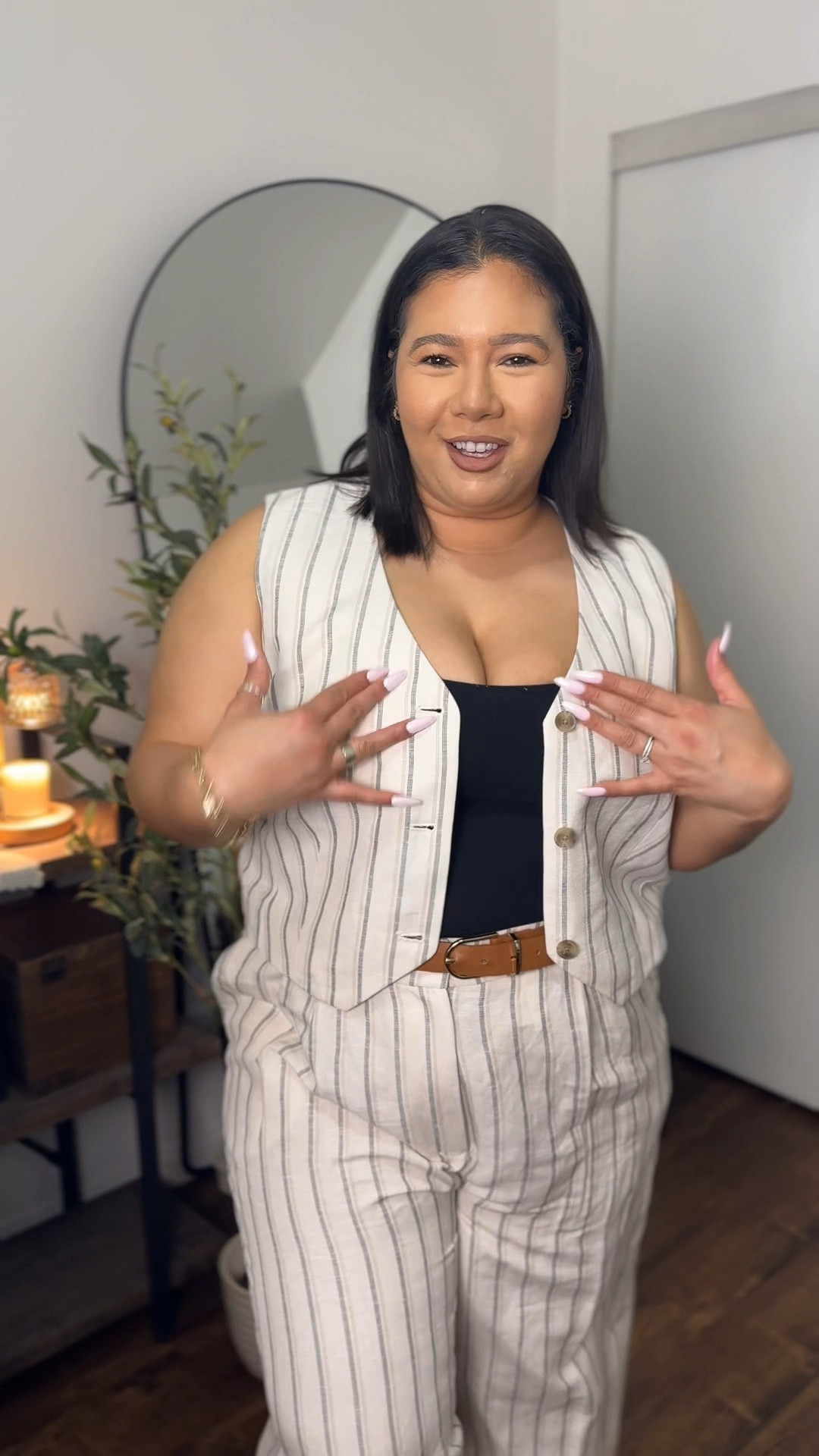 Okay @express I see you ✨

Easy Spring Outfits that actually make me feel comfortable and put together? Yes please! 

As a midsize/ curvy girl I love pieces that are tummy friendly while still feeling effortless. Both of these looks do that for me! Express always gets me. 🤍

Linen vest - XL / cropped / I sized up for a looser fit / great quality 
Linen trousers -12 short / runs a little big but I like the oversized fit / tummy friendly / great quality / super comfortable 

Spring outfit 
Midsize outfit 
Midsize fashion 
Curvy fashion 
Linen vest 
Linen pants 
Linen trousers
Trousers 
Brunch outfit 
Date night outfit 


#LTKMidsize #LTKootd #LTKPetite

#LTKMidsize #LTKPetite #LTKootd