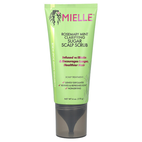 Mielle, Clarifying Sugar Scalp Scrub, Rosemary Mint, 6 oz (170 g) | iHerb