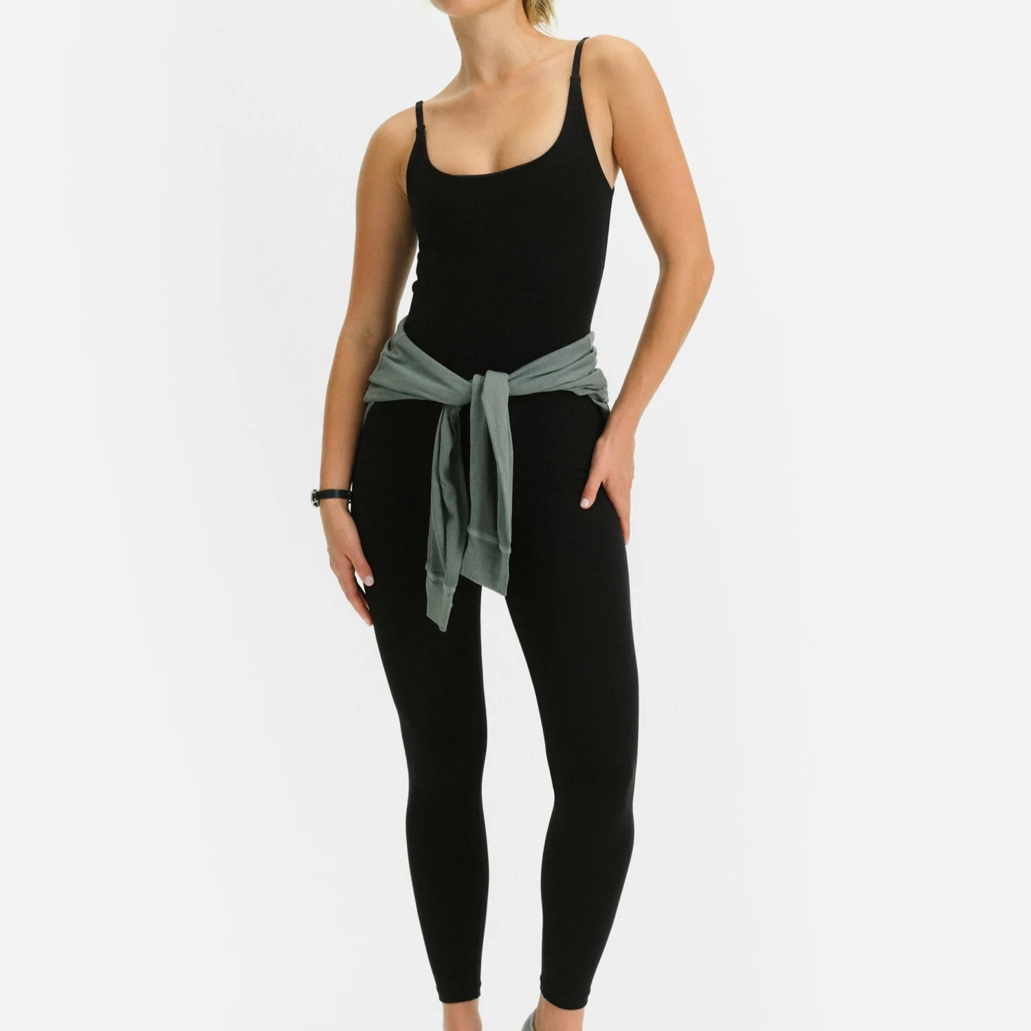 Organic Stretch Full Length Unitard | MATE The Label