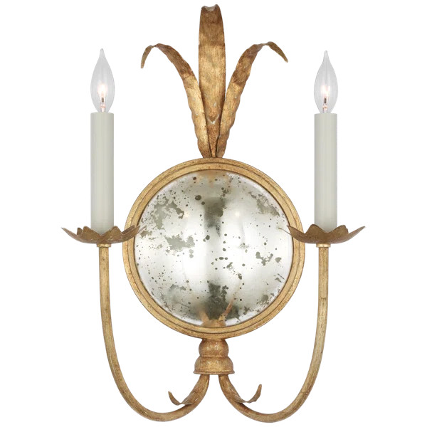 Gramercy Steel Candle Wall Light | Wayfair North America