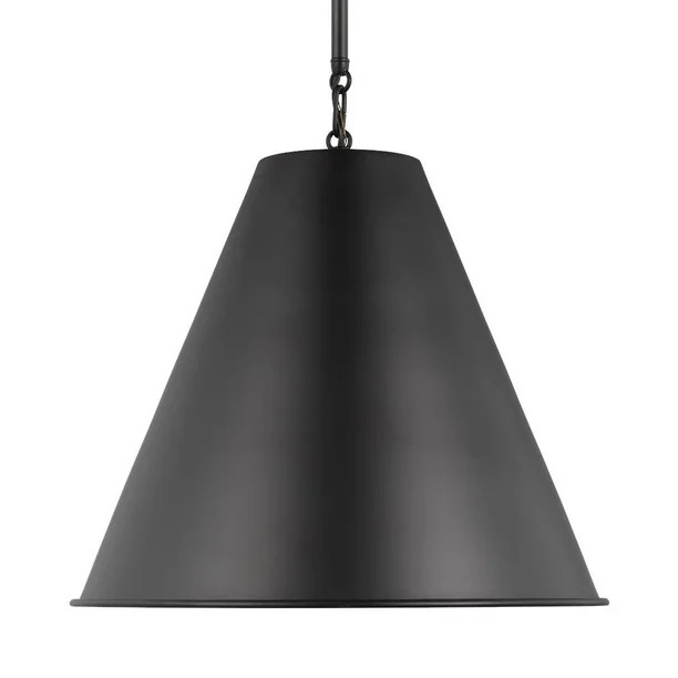 Generation Lighting 6585101 Gordon 15" Wide Pendant - Black - Walmart.com | Walmart (US)