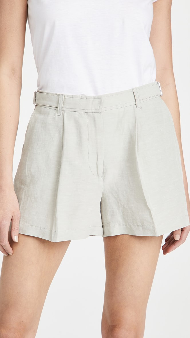 Linen Rayon Twill Shorts | Shopbop