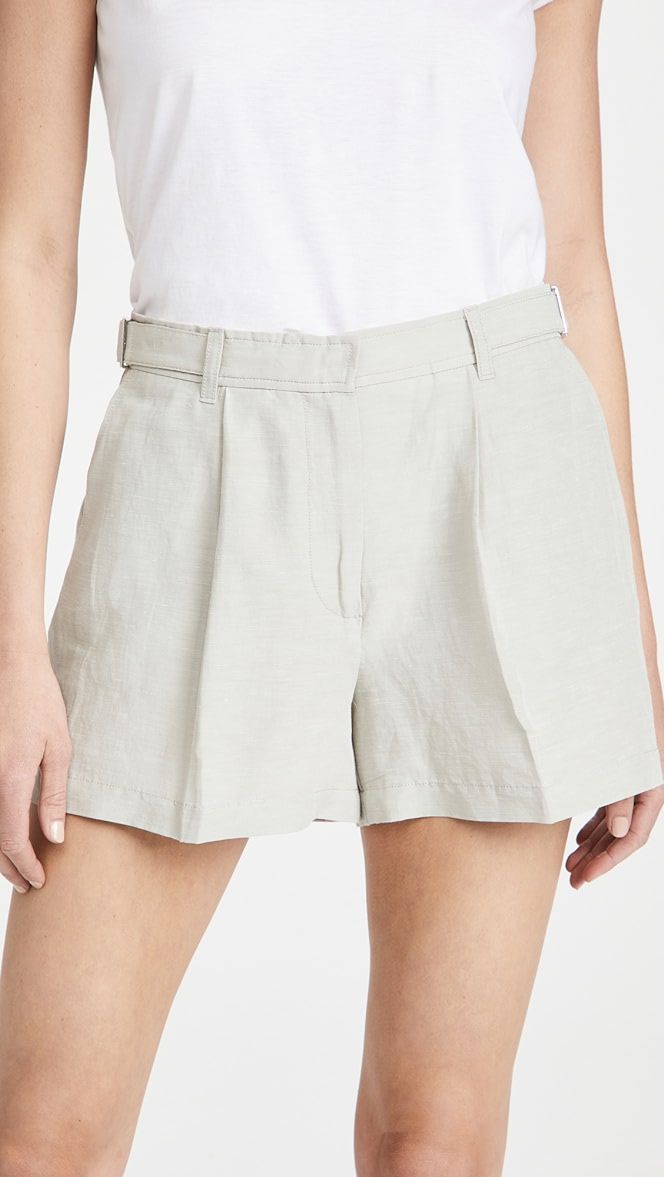 Linen Rayon Twill Shorts | Shopbop