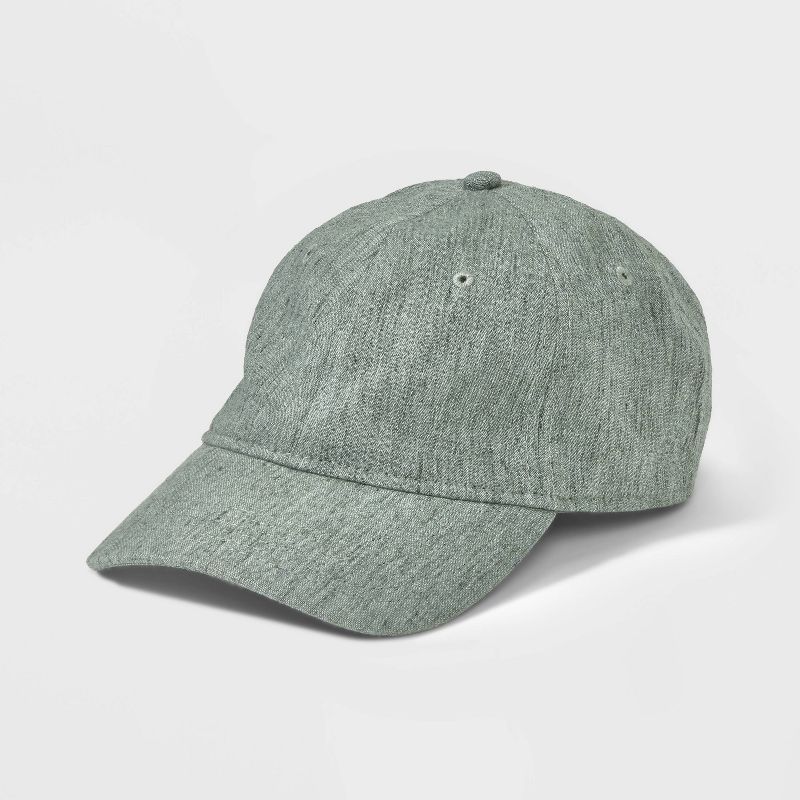 Men's Crinkled Baseball Hat - Goodfellow & Co™ Green | Target