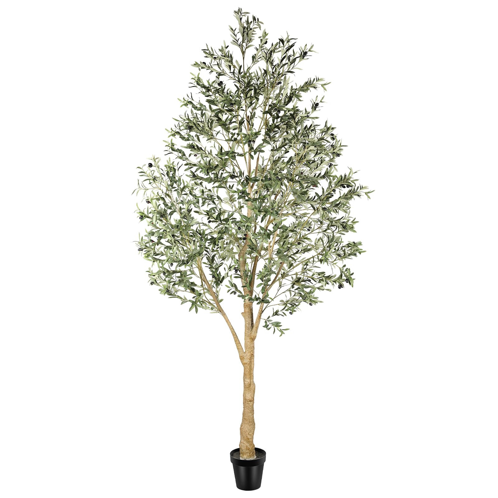 Realead Artificial Olive Tree 10 Feet, Large Fake Olive Tree with Natural Wood Trunk and Lifelike... | Amazon (US)