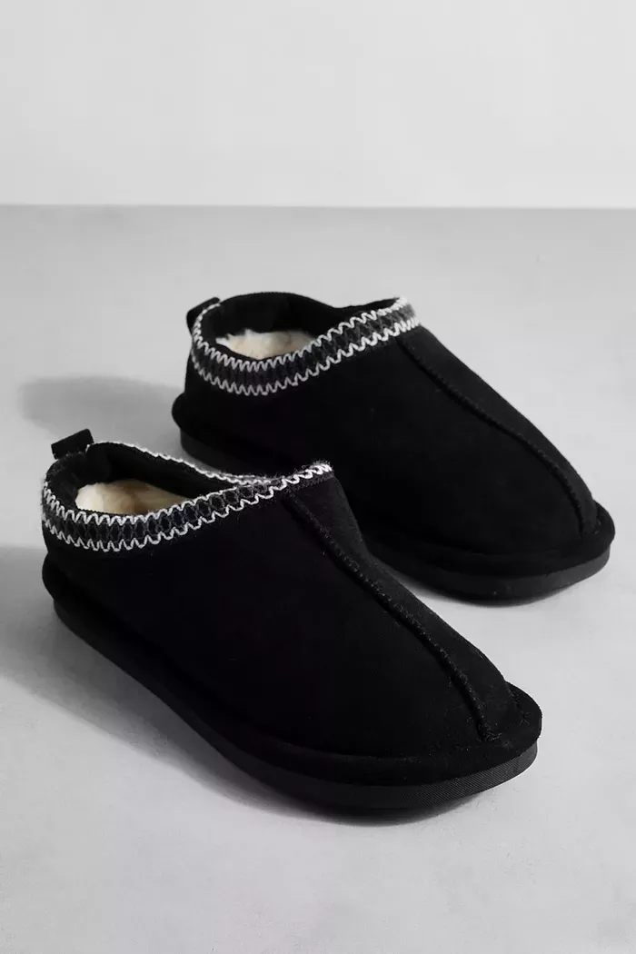 Off White Embroidered Trim Slipper … curated on LTK