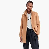 Lodge coat in Italian stadium-cloth wool | J. Crew US