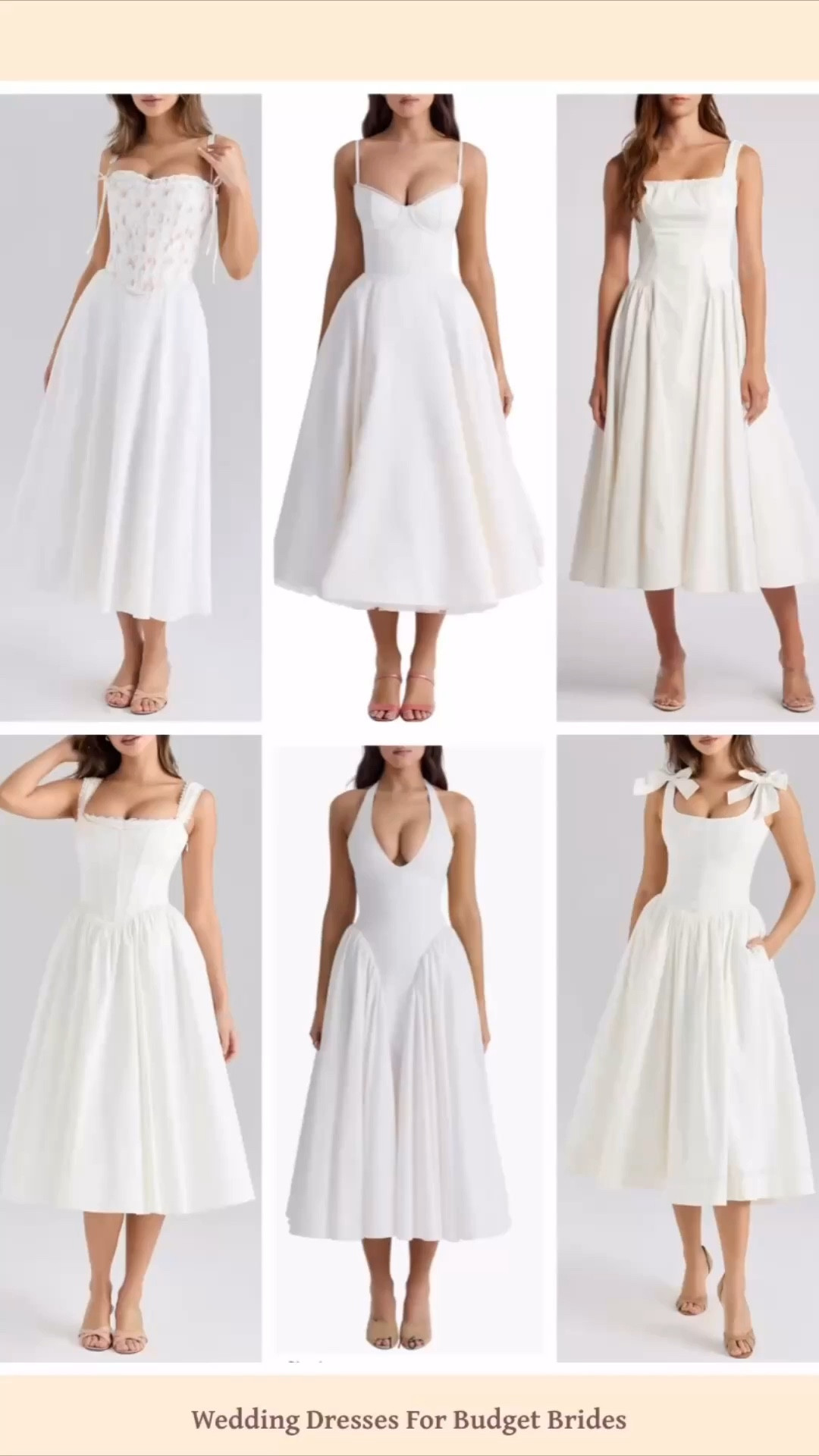 House of CB at Nordstrom white dress options for the bride to be. 

Reception dress, courthouse elopement dress, midi white dress, minimalist wedding dress, or microwedding dress. 

Spring dress, bridal shower dress, garden party dress.

#LTKSeasonal #LTKWedding