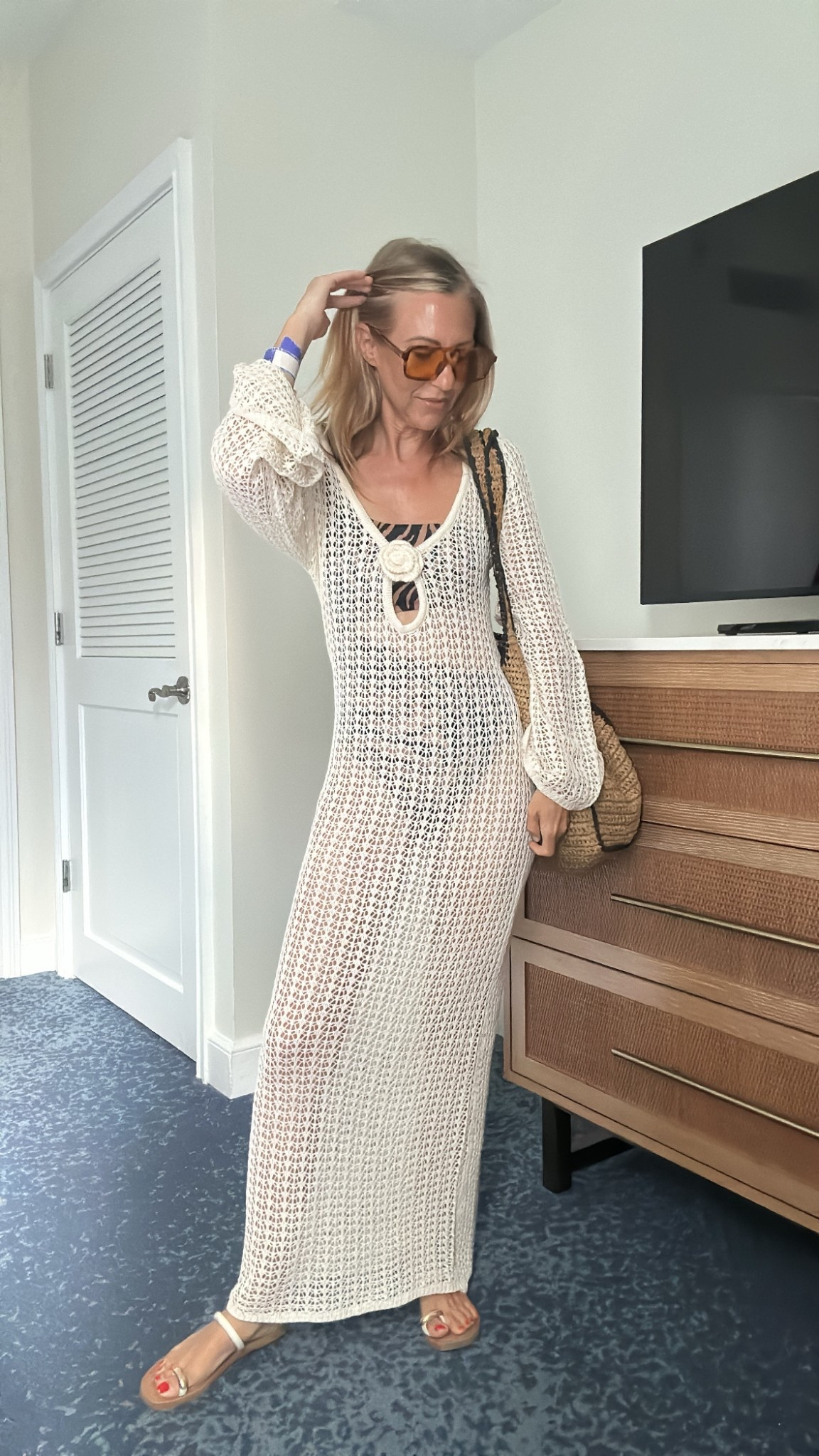 Todays beach + pool outfit
Amazon crochet cover up dress size small
Target swimsuit size xs


#LTKSwim #LTKSaleAlert #LTKFindsUnder50