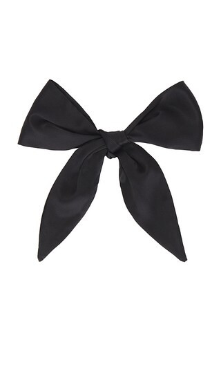 The Silk Bow in Jet | Revolve Clothing (Global)