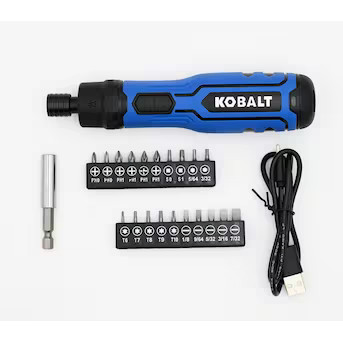 Kobalt 4-volt Max 1/4-in Cordless Screwdriver (Battery Included and Charger Not Included) | Lowe's