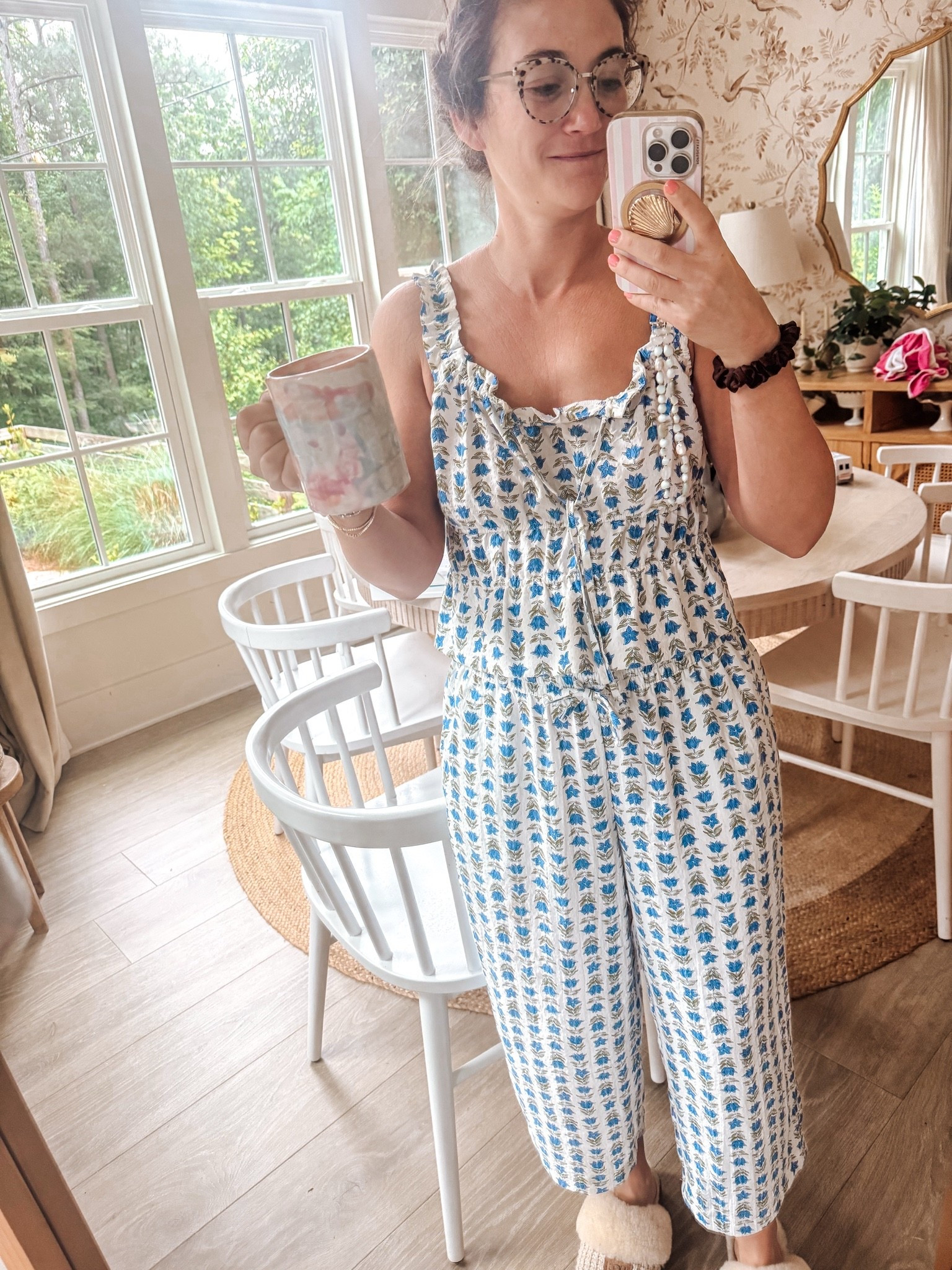 Comfy cute block print pjs

#LTKMothersDay #LTKmorningroutine
