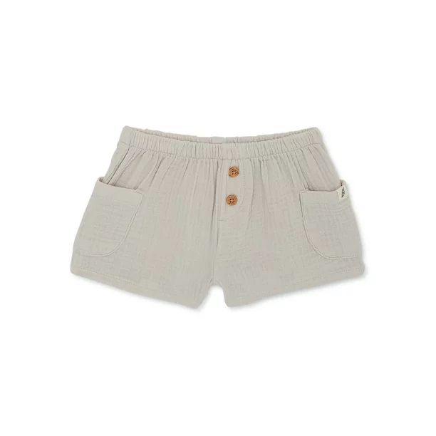 easy-peasy Baby Pull On Shorts with Pockets, Sizes 0-24M | Walmart (US)