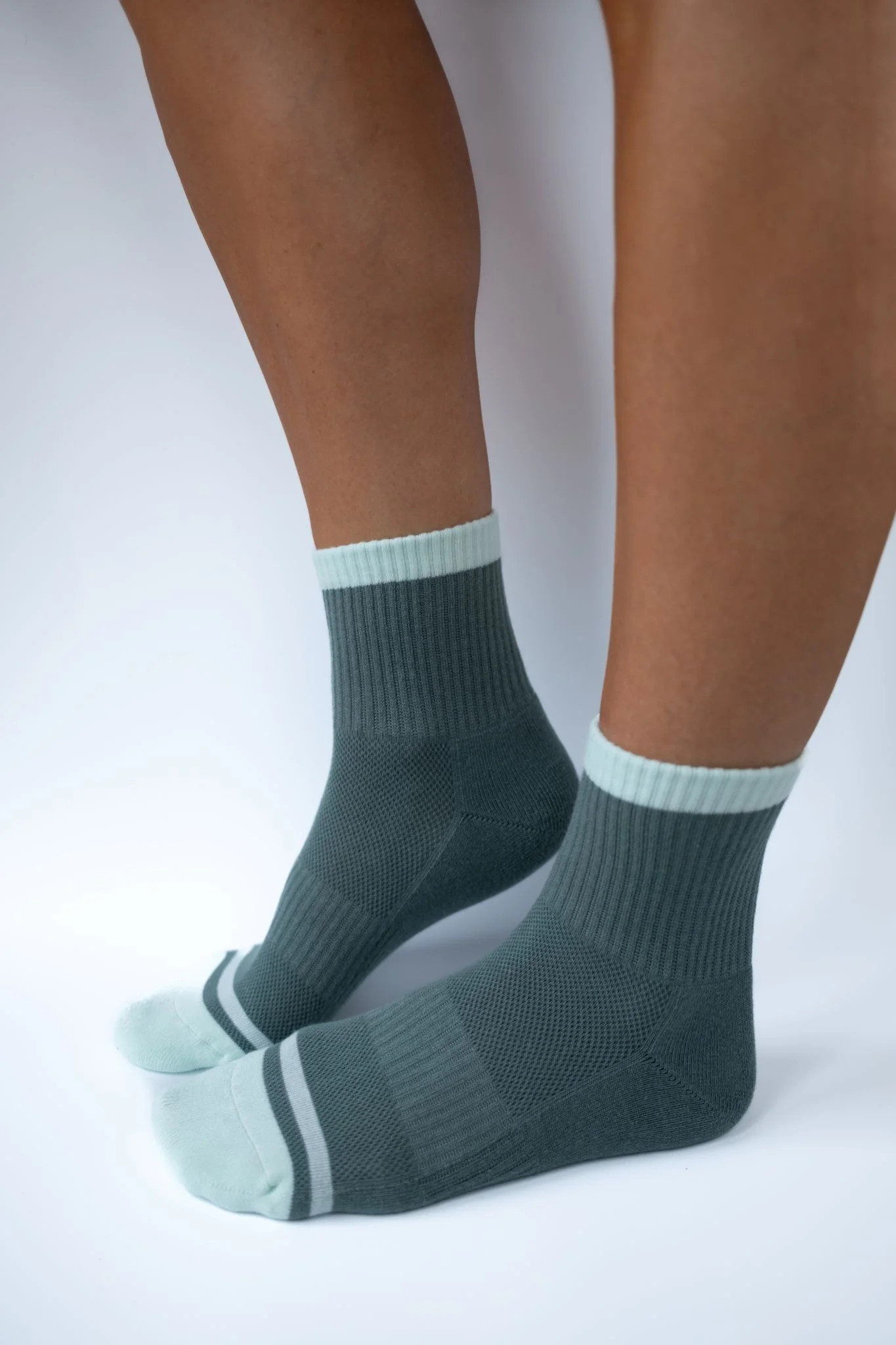 Quarter Socks - Mint | Style & Comfort | Striide Studio | Striide Studio (UK)