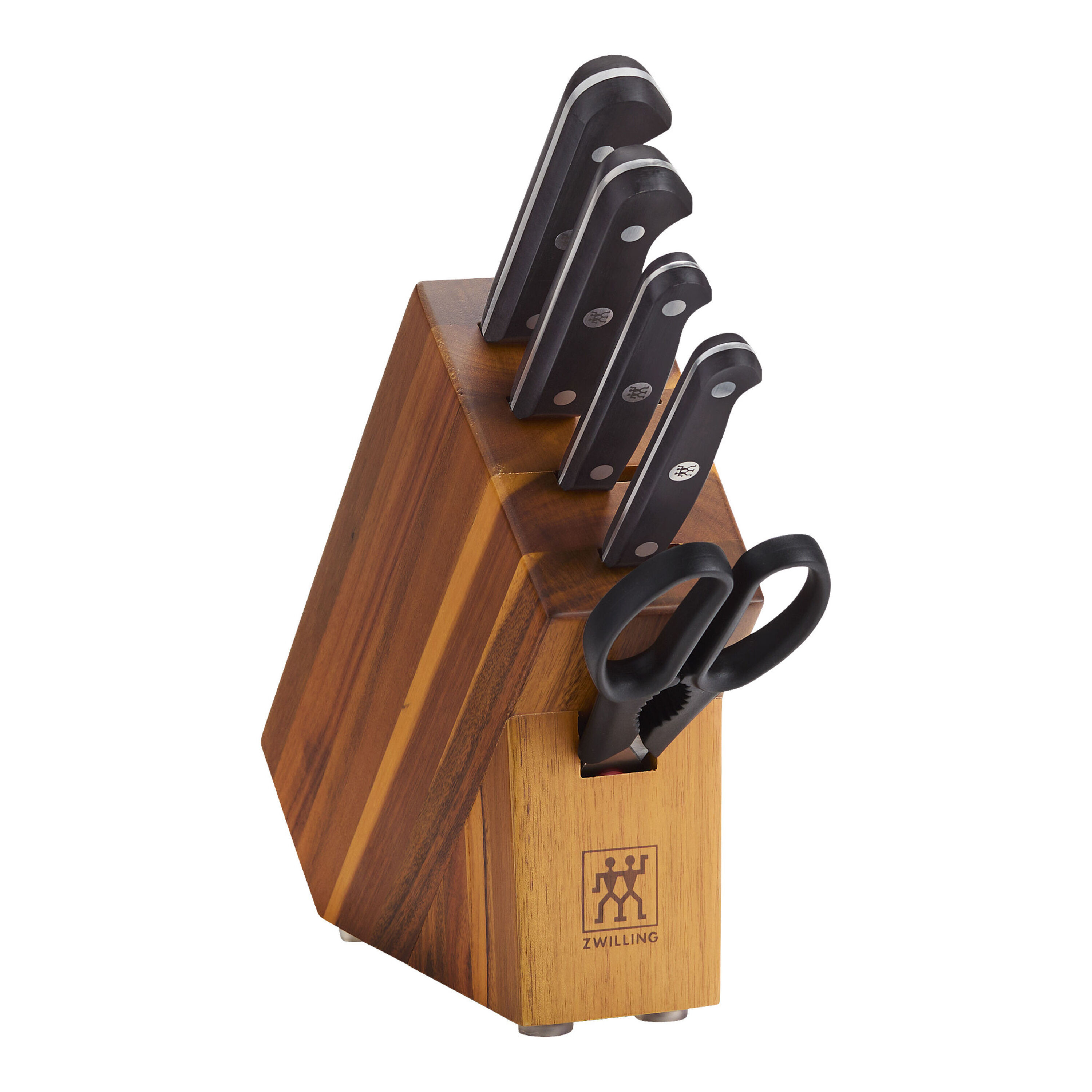 ZWILLING Gourmet 6-pc, Knife block set, acacia | The ZWILLING Group Cutlery & Cookware
