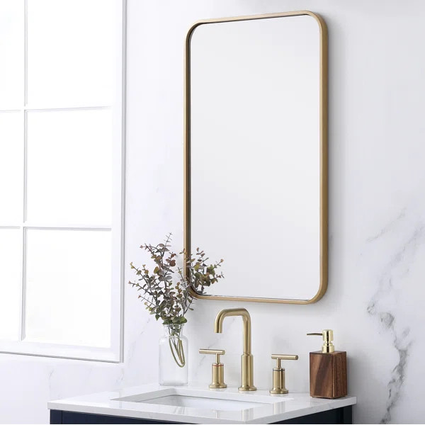 Alessandra Metal Wall Mirror | Wayfair North America