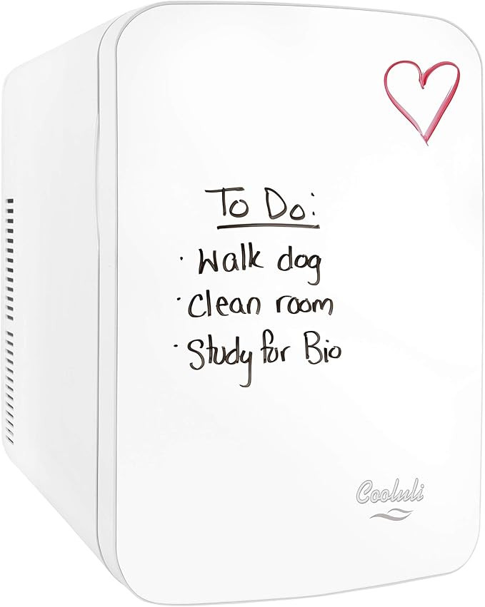 Cooluli Vibe Mini Fridge for Bedroom - With Cool Front Magnetic Whiteboard - 15L Portable Small R... | Amazon (US)