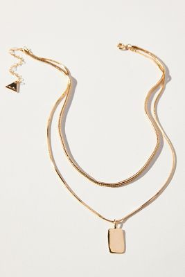 Layered Pendant Necklace | Anthropologie (US)
