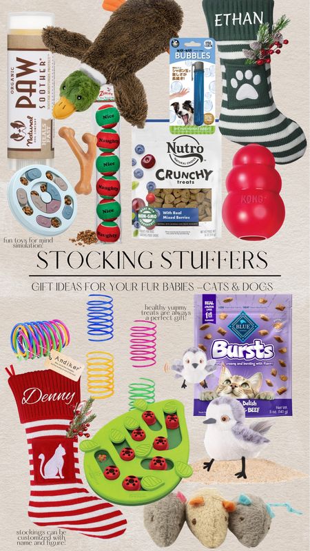 Gift Guide: Stocking Stuffers for Pets (dogs & cats)! All at a very affordable price. 

#LTKHolidaySale #LTKGiftGuide #LTKsalealert