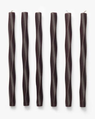 Errol Wax Tapers (Set of 6) Berry | McGee & Co. (US)