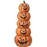 National Tree ​ Stacked Smiling Jack-O-Lanterns Decoration, Halloween Collection, 51 Inches, Orange, | Amazon (US)
