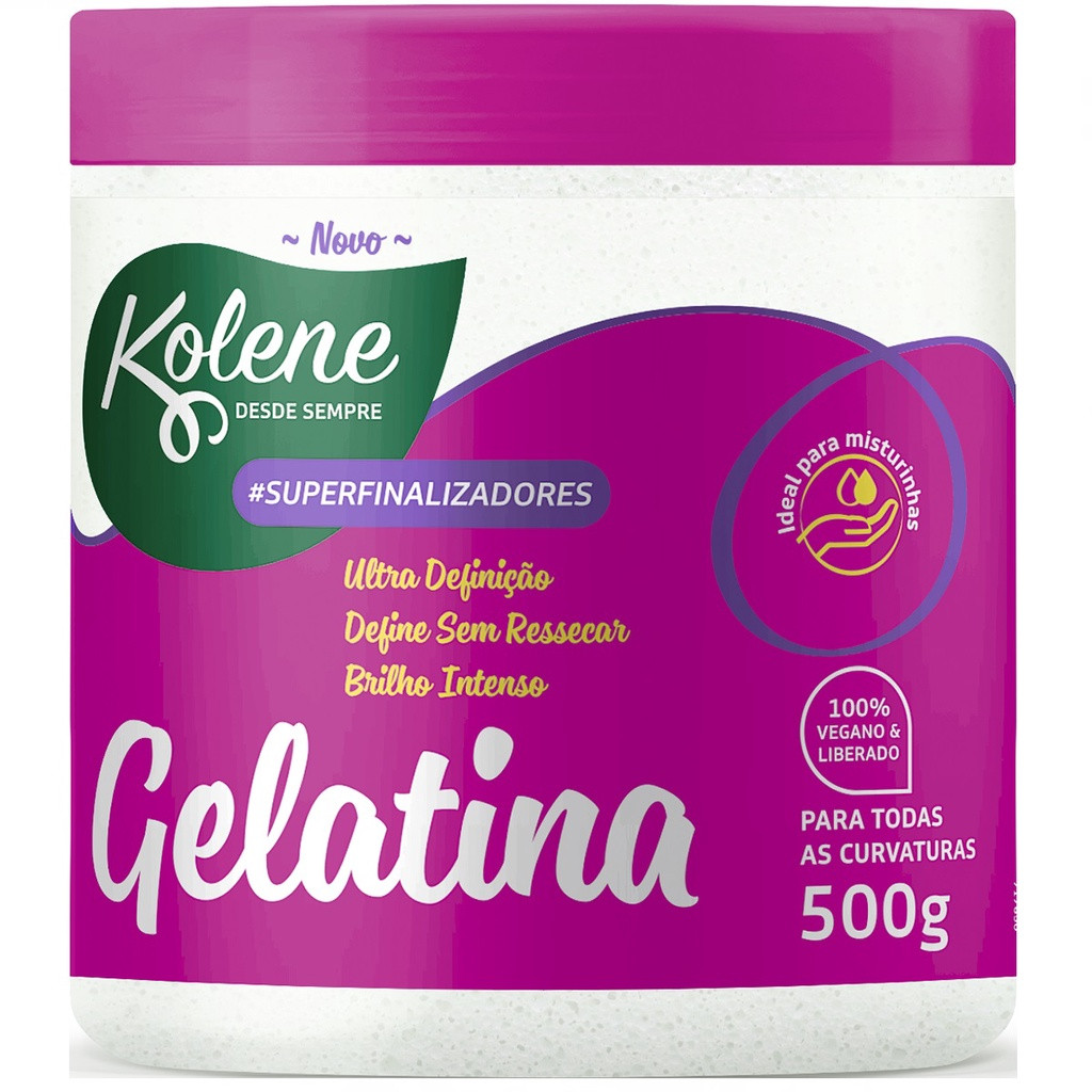 Gelatina Kolene Ultra Definição 500g | Shopee (BR)