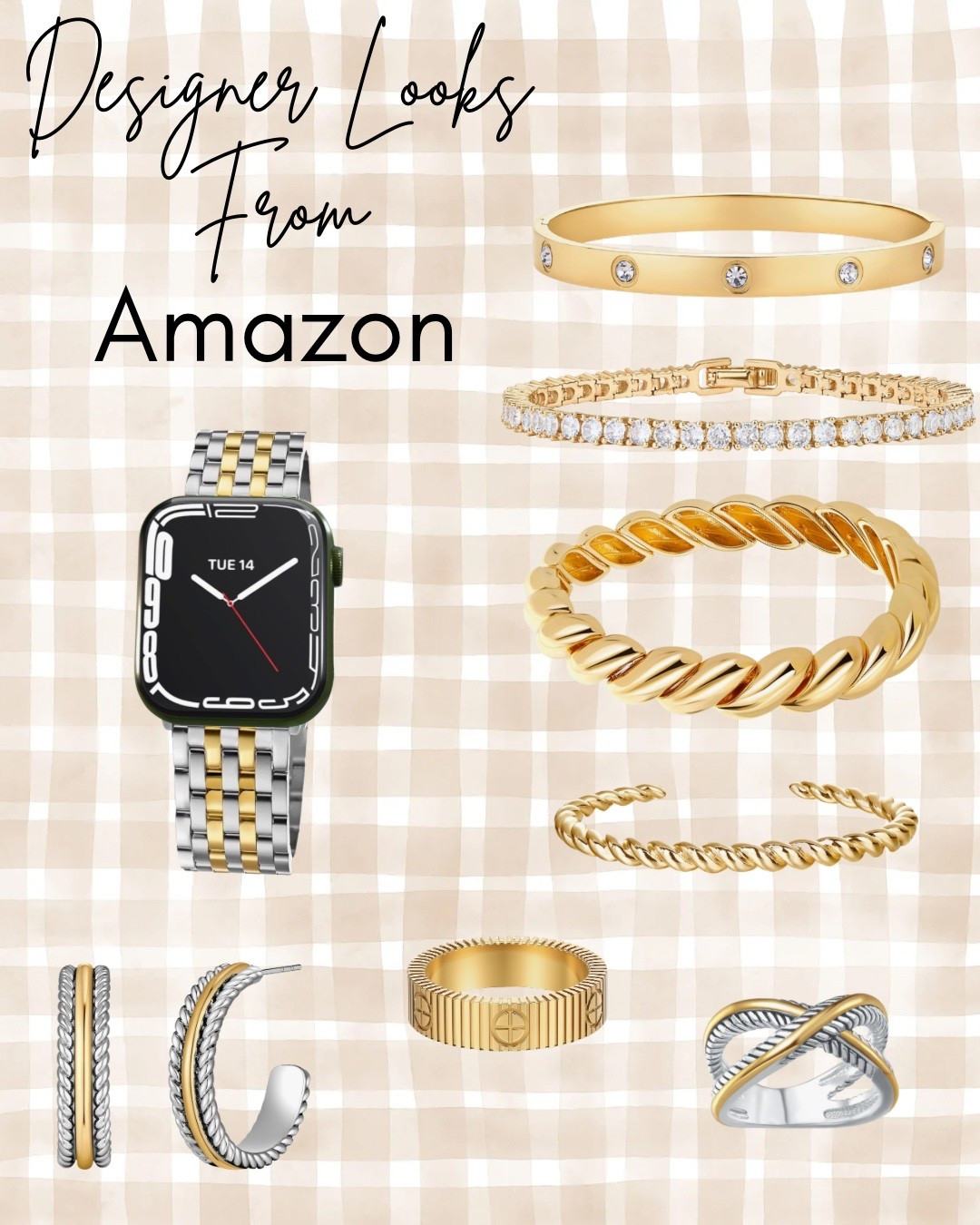 Elevated jewelry vibe without the price tag! #AmazonStyle #AmazonFashionFinds #LTKStyle #LTKFall #AffordableJewelry
#JewelryUnder50 #JewelryUnder30 #EverydayJewelry #StyleOnABudget
#JewelryStack #MinimalJewelry #BatchOotd #OutfitDetails #GiftIdeas

#LTKgrwm #LTKootd