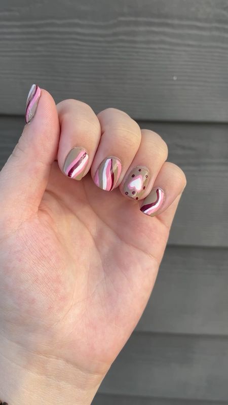 Happy February 1st 💓 Of course the first mani of this month had to be a Valentine’s Day nail design! 

#LTKbeauty #LTKSeasonal