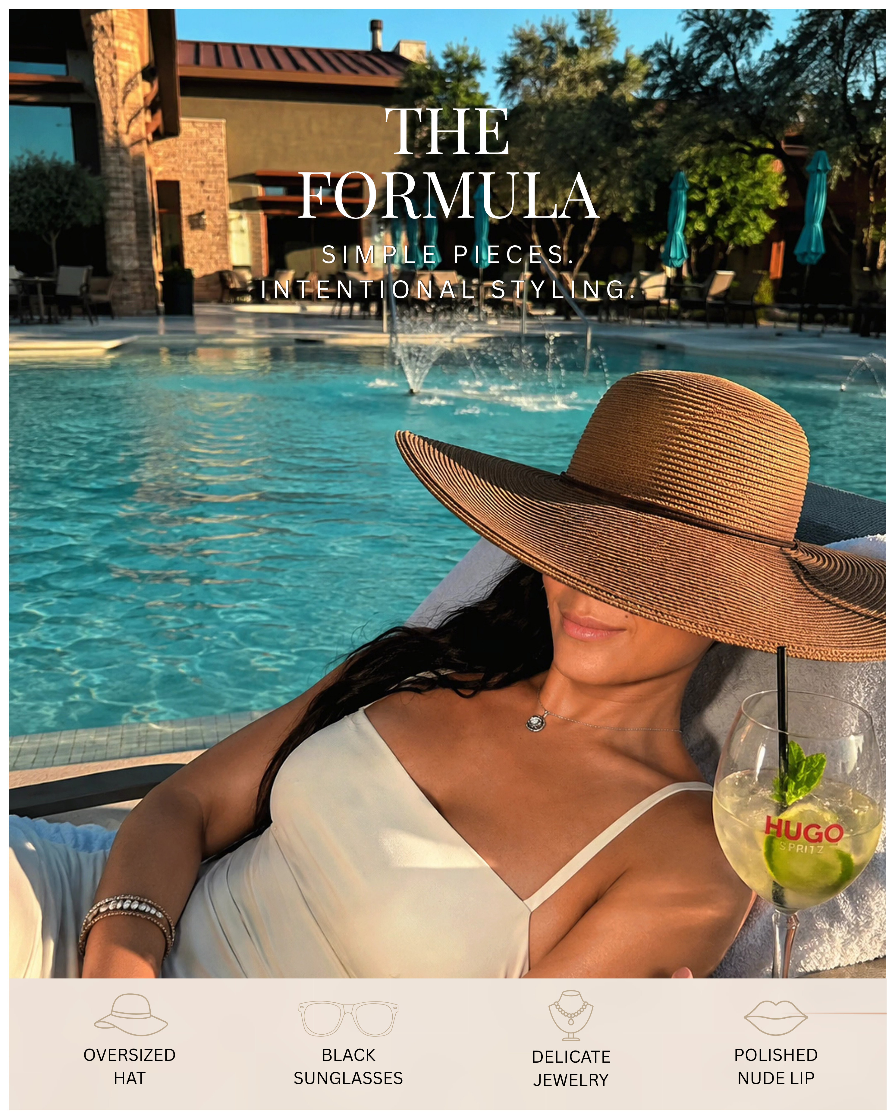 THE $38 SWIMSUIT THAT LOOKS LUXE 🤍

My poolside formula for making affordable pieces look expensive — an ivory one-piece, oversized sun hat, black sunglasses, delicate jewelry and polished beauty essentials. Everything is linked on my LTK Shop for your next sunny escape. ☀️🤍 

 #LTKvlog #LTKSwim #LTKBeauty