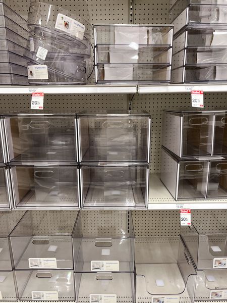 acrylic storage organizers on sale! 

Target style, target finds, target deals 

#LTKSaleAlert #LTKHome #LTKFindsUnder50