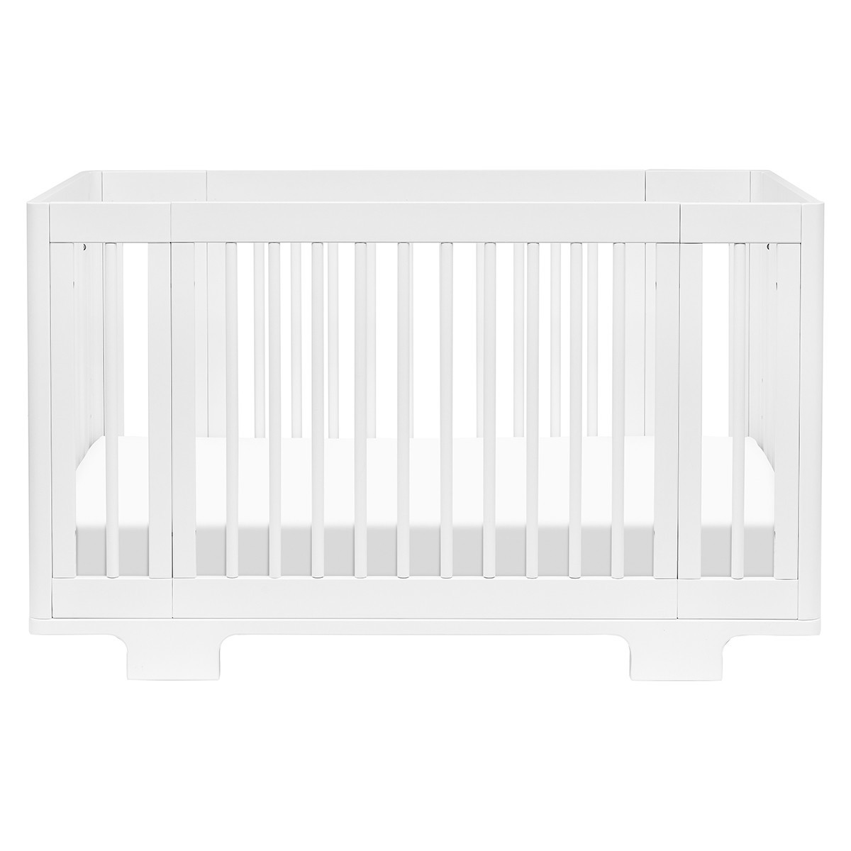 Babyletto Yuzu 8-in-1 Convertible Crib with All-Stages Conversion Kits (Color: White) | The Tot
