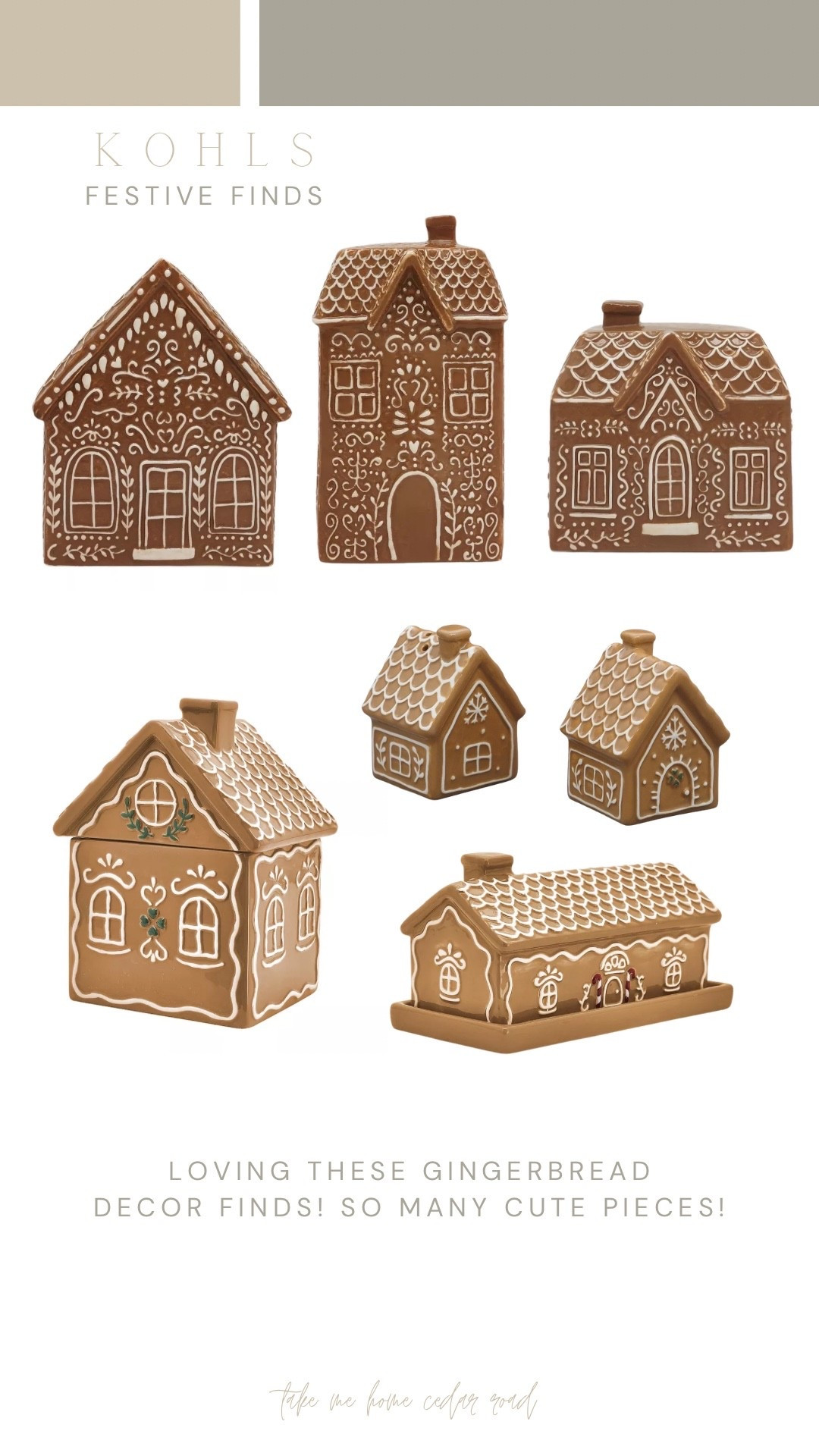 Loving this gingerbread collection! 

Christmas decor, gingerbread decor, holiday decor 

#LTKHoliday #LTKCyberWeek #LTKHome