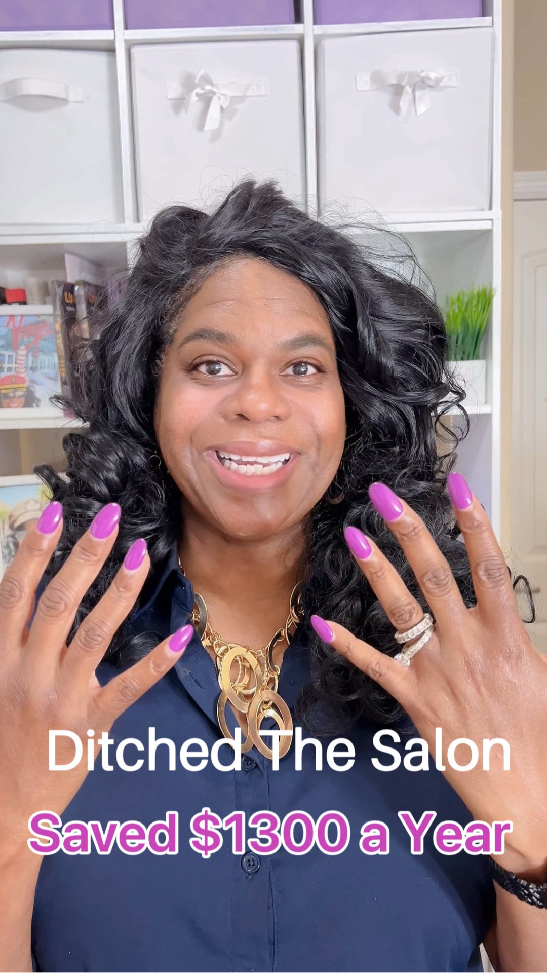 Ditching the nail salon is saving me over $1000 a year by using press on nails at home. I can do my press on nails when I feel like it. There is no lines. And I get to sit on my couch and save money. ￼#pressonnails

#LTKgrwm #LTKmorningroutine #LTKOver40