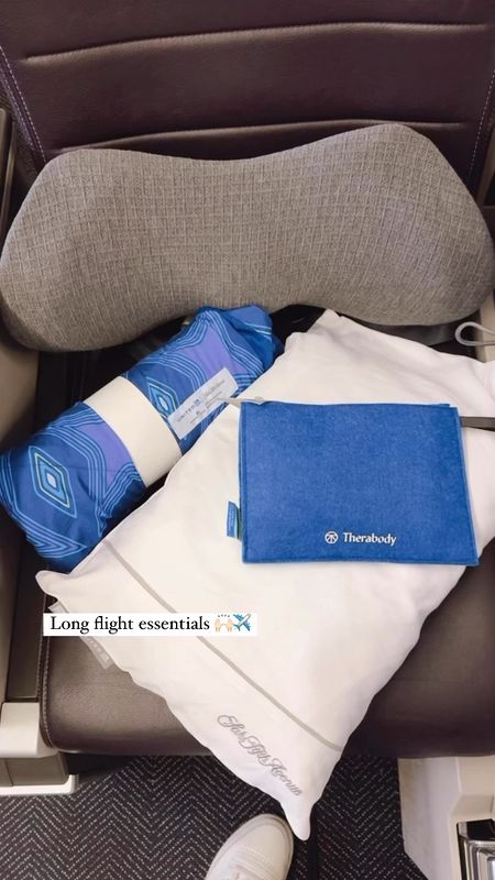 Long flight travel essentials from Amazon ✈️🙌🏻 the perfect foam back support and sit support . 

#LTKover40 #LTKtravel #LTKfamily