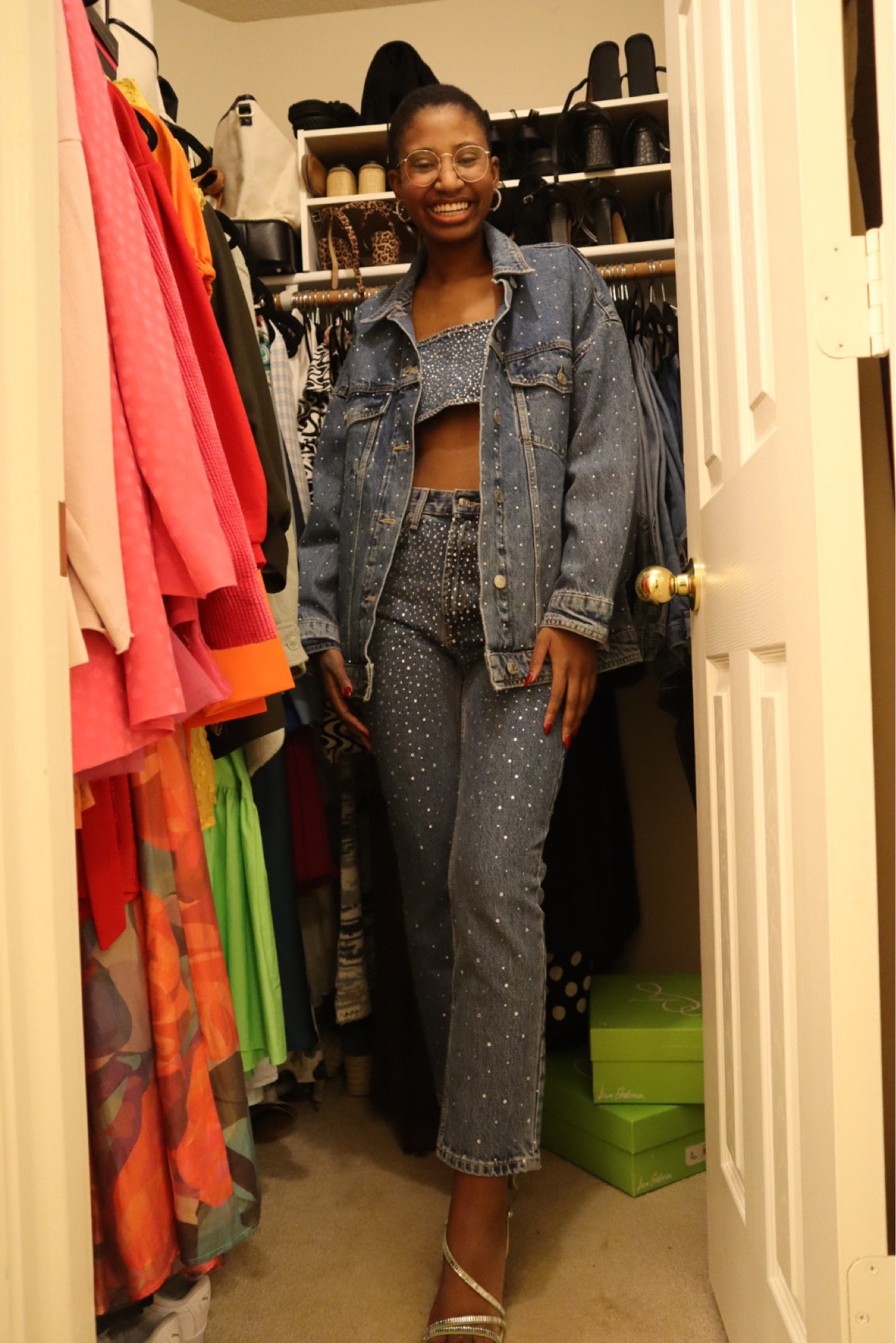 rhinestones & denim are the best combo I discovered in 2022 —can’t wait to wear more in 2023 !!! 

#LTKstyletip
