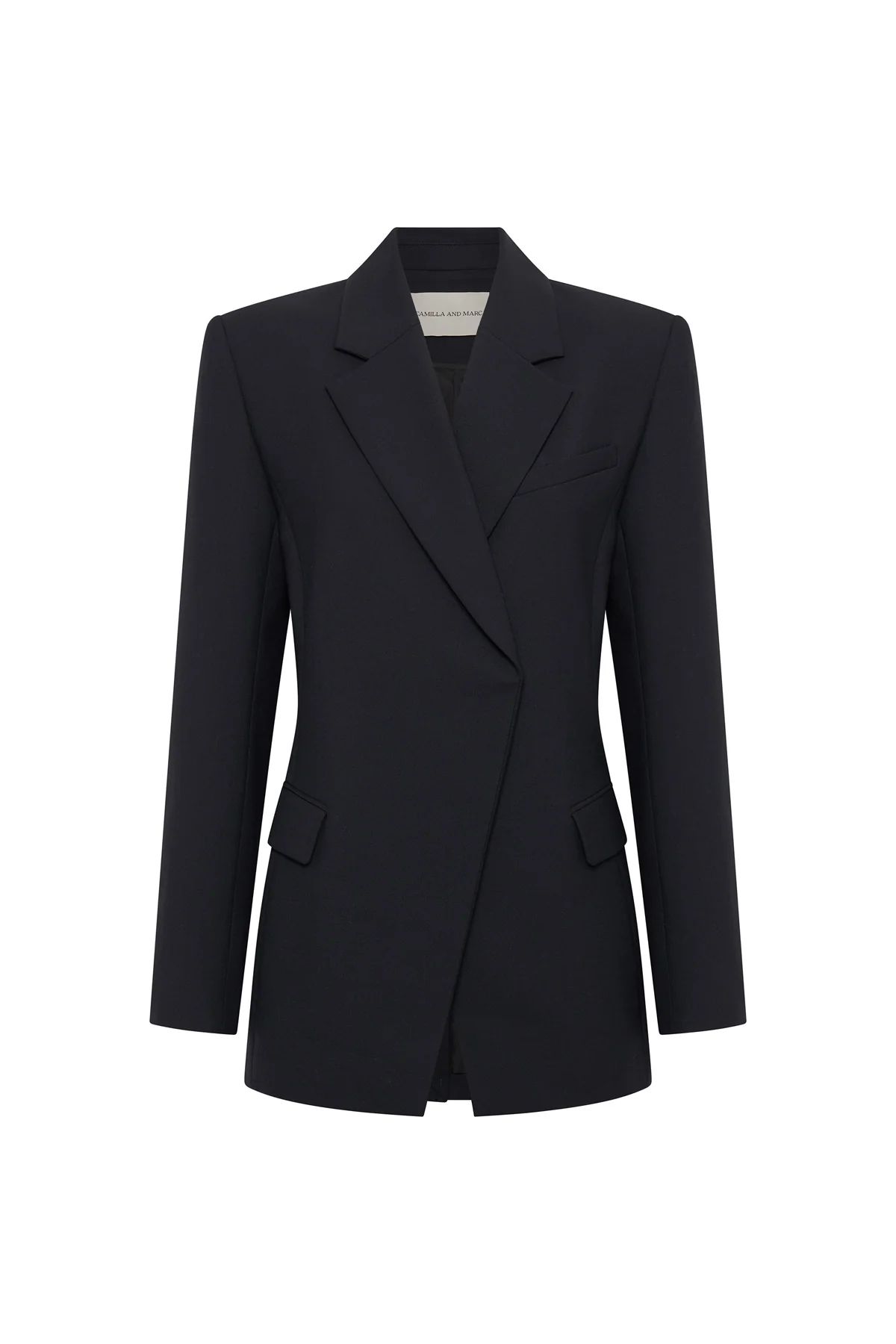 The Alba Blazer is crafted from a premium wool blend fabrication making it the perfect blazer to ... | Camilla and Marc