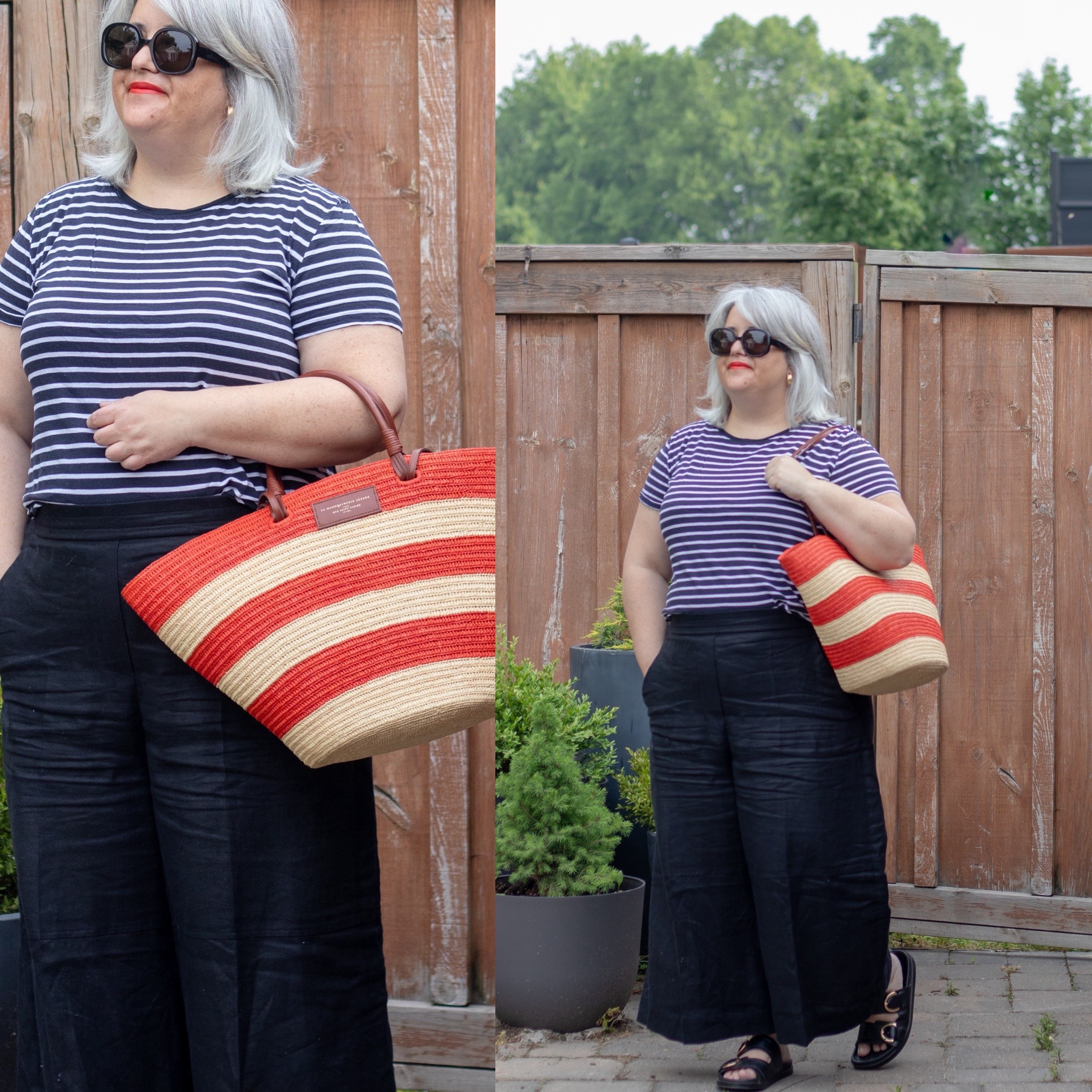 Basket bag season has begun. This one has two sets of straps al that you can switch to shoulder from hand carry. 

#LTKstyletip #LTKmidsize #LTKcurves