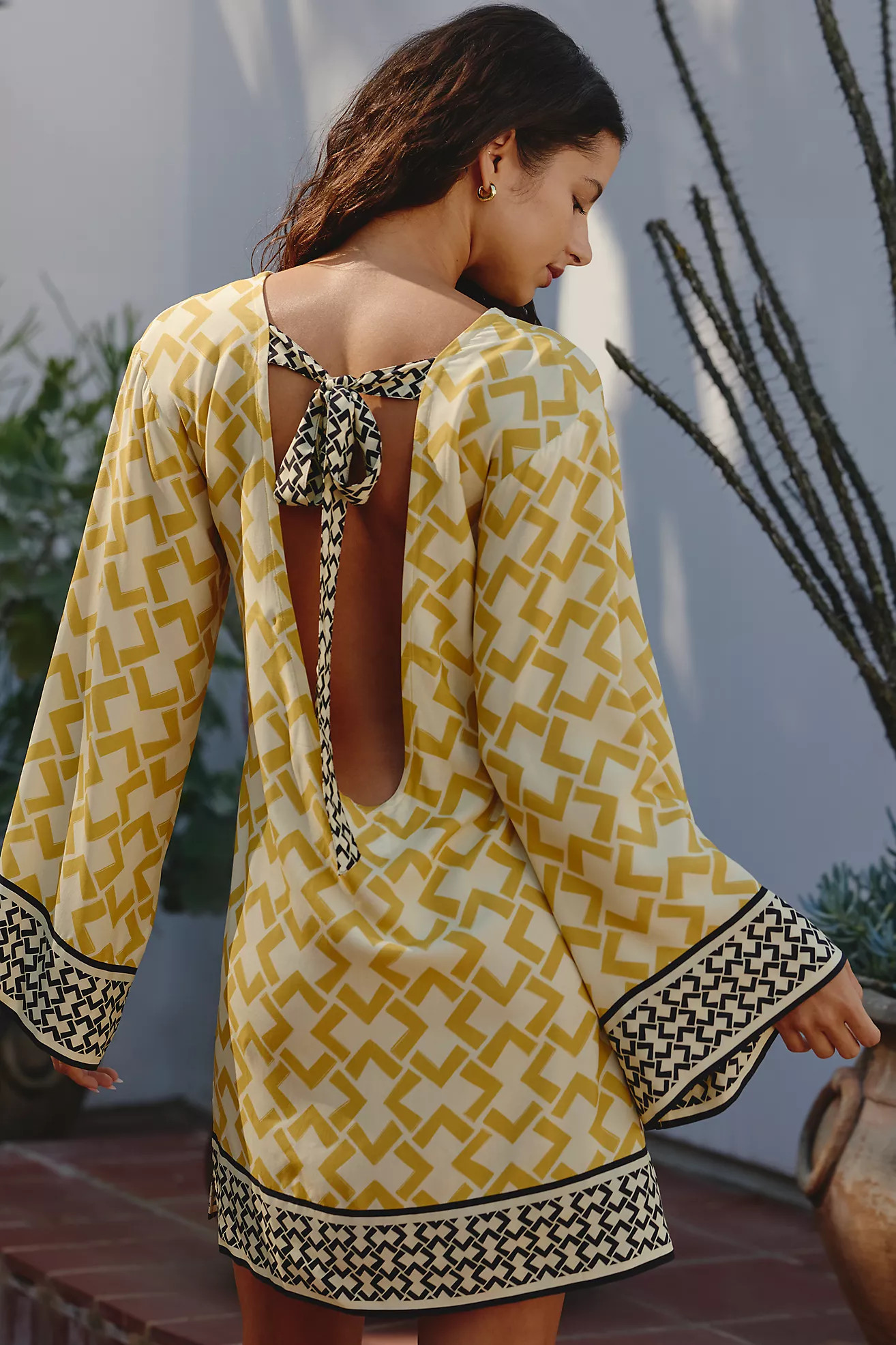 Bel Kazan Printed Long-Sleeve Tunic | Anthropologie (US)