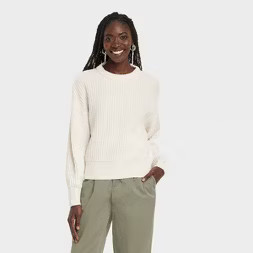 Women's Crewneck Pullover Sweater - A New Day™ | Target